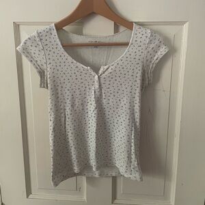 Brandy Melville Floral Top